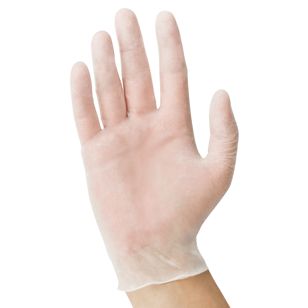 Clear color glove